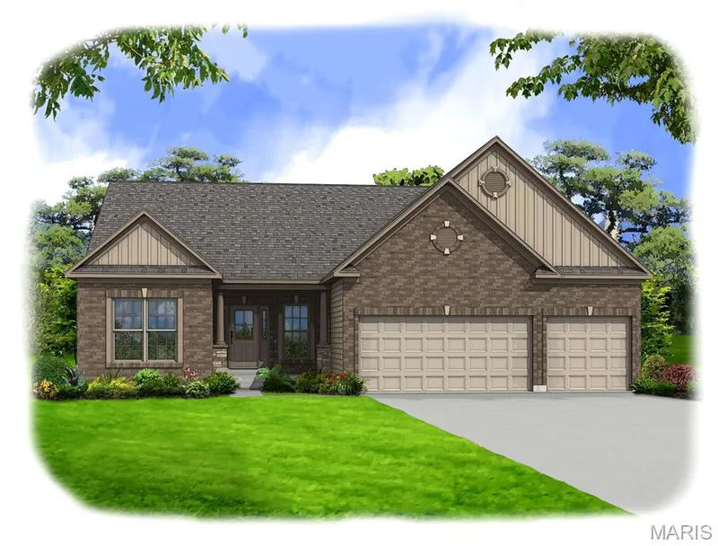 Pierce - Elevation #4 — 0 Pierce @ Cedarstone, Dardenne Prairie, MO 63368