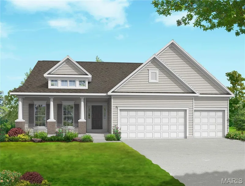 Rosemont - Elevation #3 — 0 Rosemont @ Cedarstone, Dardenne Prairie, MO 63368