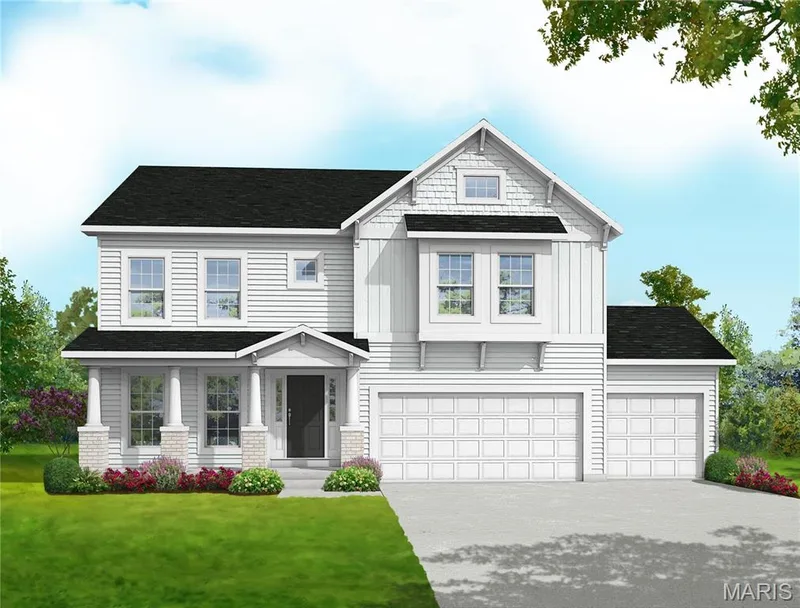 Lancaster - Elevation #7 — 0 Lancaster @ Cedarstone, Dardenne Prairie, MO 63368