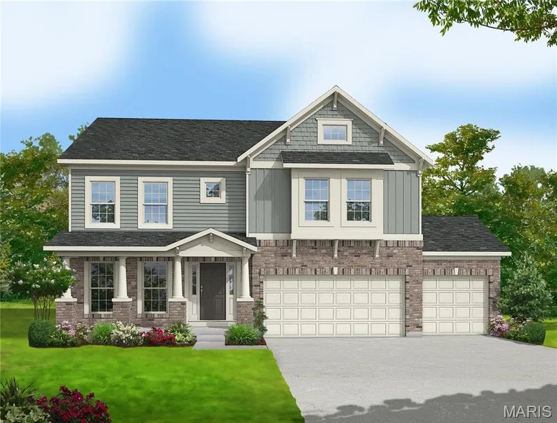 Lancaster - Elevation #8 — 0 Lancaster @ Cedarstone, Dardenne Prairie, MO 63368
