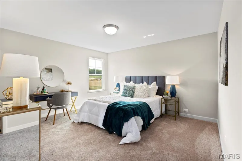 Photo representation of a similar home.  Some features shown may be optional. — 1 Parkview II-E5@Harvest Herit, O'Fallon, MO 63385