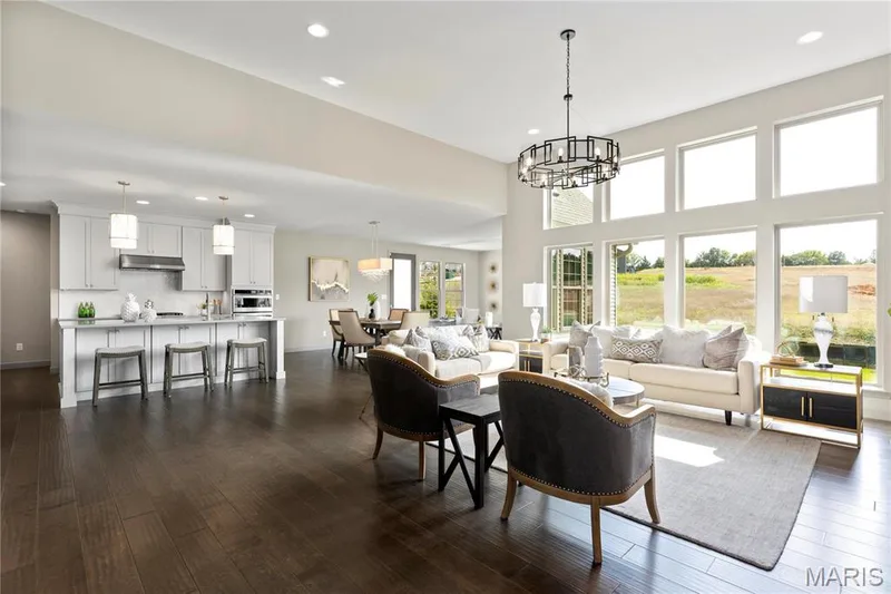 Photo representation of a similar home.  Some features shown may be optional. — 1 Woodside E4 @ Harvest Heritage, O'Fallon, MO 63385