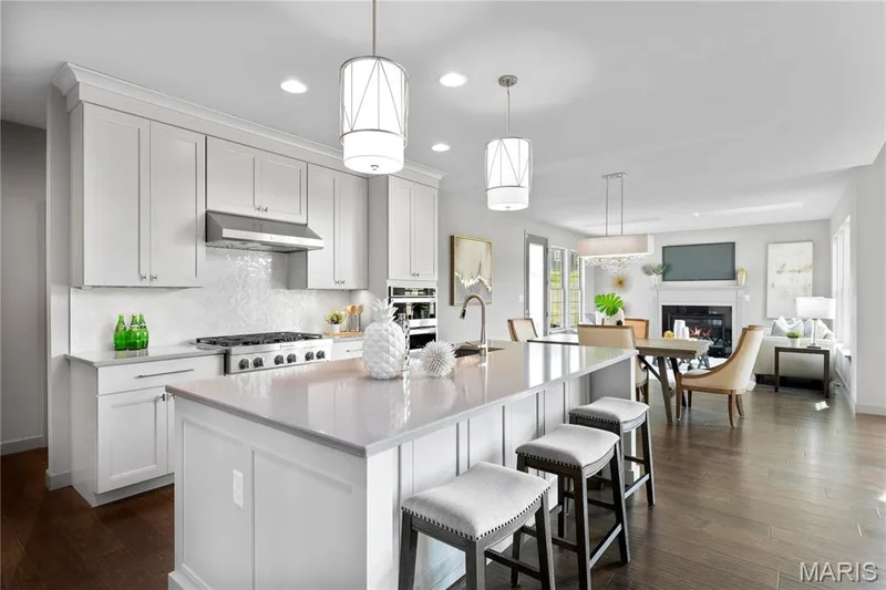 Photo representation of a similar home.  Some features shown may be optional. — 1 Woodside E4 @ Harvest Heritage, O'Fallon, MO 63385