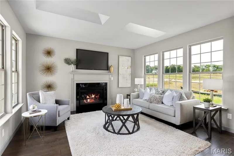 Photo representation of a similar home.  Some features shown may be optional. — 1 Woodside E4 @ Harvest Heritage, O'Fallon, MO 63385