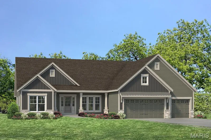 Optional Upgraded Elevation — 1 Woodside E4 @ Harvest Heritage, O'Fallon, MO 63385