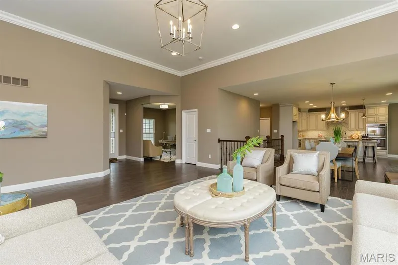 Photo representation of a similar home.  Some features shown may be optional. — 1 Durham II-E4@Harvest Heritage, O'Fallon, MO 63385