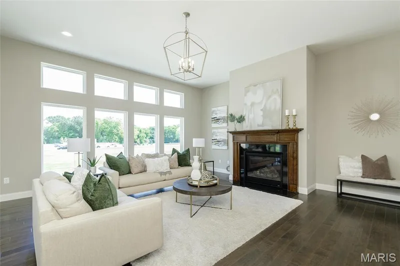 Photo representation of a similar home.  Some features shown may be optional. — 1 Glenhurst II-E6 @Harvest Herit, O'Fallon, MO 63385