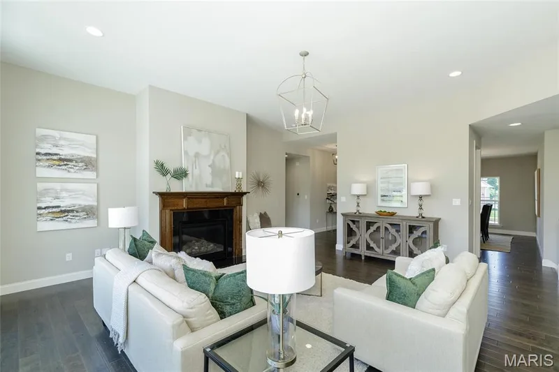 Photo representation of a similar home.  Some features shown may be optional. — 1 Glenhurst II-E6 @Harvest Herit, O'Fallon, MO 63385