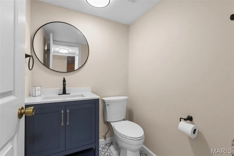 First Floor Half Bath — 14336 Bramblewood Court, Chesterfield, MO 63017